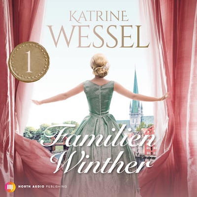 Familien Winther – omslag til lydbogen af Katrine Wessel