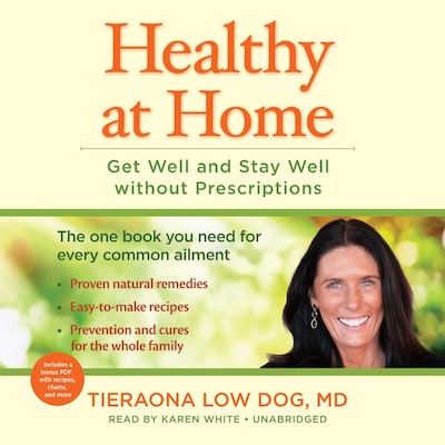 Healthy at Home – omslag til lydbogen af Tieraona Low Dog