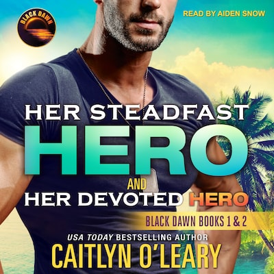 Her Steadfast HERO & Her Devoted HERO – omslag til lydbogen af Caitlyn O'Leary
