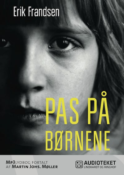 Pas på børnene – omslag til lydbogen af Erik Frandsen
