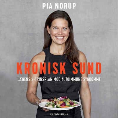 Kronisk sund – omslag til lydbogen af Pia Norup