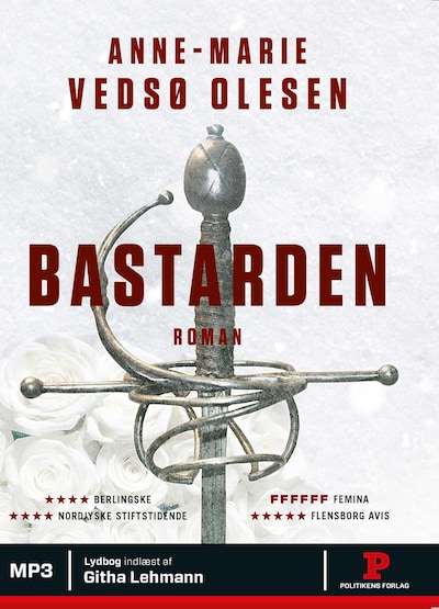 Bastarden – omslag til lydbogen af Anne-Marie Vedsø Olesen