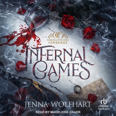 Infernal Games – omslag til lydbogen af Jenna Wolfhart