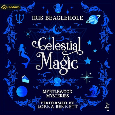 Celestial Magic – omslag til lydbogen af Iris Beaglehole