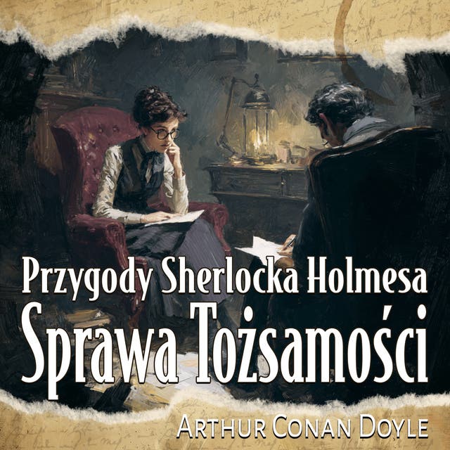 Sprawa Tożsamości – okładka audiobooka, autor Arthur Conan Doyle