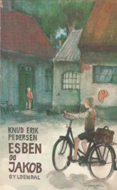 Esben og Jakob – omslag til lydbogen af Knud Erik Pedersen