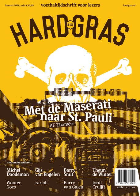 Hard gras 166 - februari 2026 – omslag van het luisterboek van Tijdschrift Hard Gras