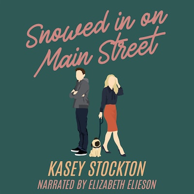 Snowed In on Main Street – omslag til lydbogen af Kasey Stockton
