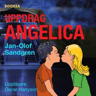 Uppdrag Angelica – omslag till ljudboken av Jan-Olof Sandgren