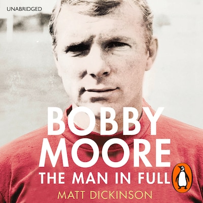 Bobby Moore – omslag til lydbogen af Matt Dickinson