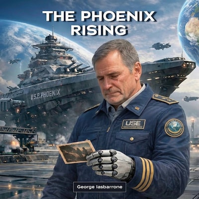 The Phoenix Rising – omslag til lydbogen af George Iasbarrone