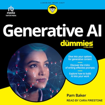 Generative AI For Dummies – omslag til lydbogen af Pam Baker