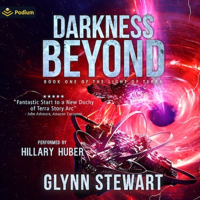 Darkness Beyond – omslag til lydbogen af Glynn Stewart
