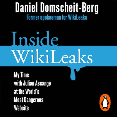 Inside WikiLeaks – omslag til lydbogen af Daniel Domscheit-Berg