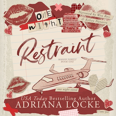 Restraint – omslag til lydbogen af Adriana Locke