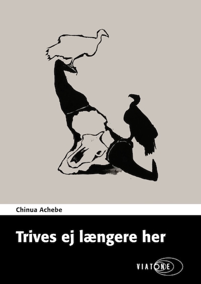 Trives ej længere her – omslag til lydbogen af Chinua Achebe