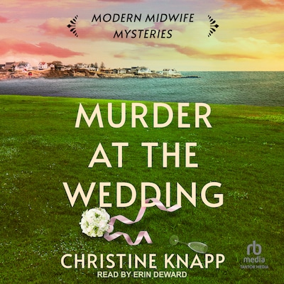 Murder at the Wedding – omslag til lydbogen af Christine Knapp