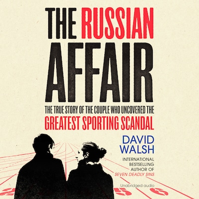 The Russian Affair – omslag til lydbogen af David Walsh