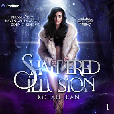 Shattered Illusion – omslag til lydbogen af Kotah Jean