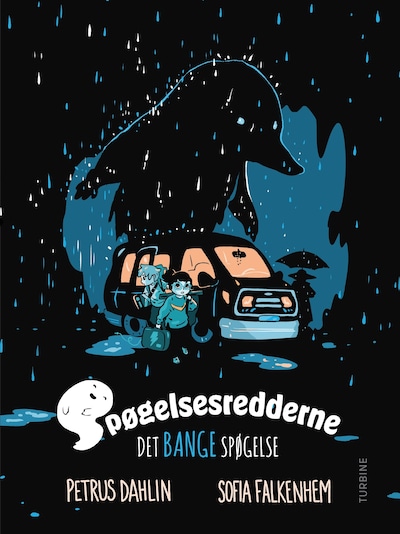 Spøgelsesredderne – det bange spøgelse – omslag til lydbogen af Petrus Dahlin