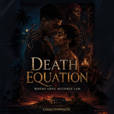 Death Equation – omslag til lydbogen af Coles Hyppolite