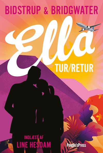 Ella tur/retur – omslag til lydbogen af Anna Bridgwater, Lise Bidstrup