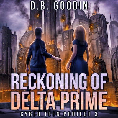 Reckoning of Delta Prime – omslag til lydbogen af D. B. Goodin