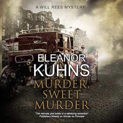 Murder, Sweet Murder – omslag til lydbogen af Eleanor Kuhns