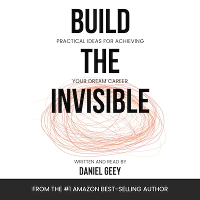 Build the Invisible – omslag til lydbogen af Daniel Geey