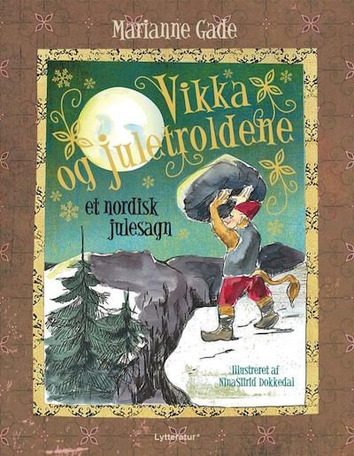 Vikka og juletroldene – omslag til lydbogen af Marianne Gade