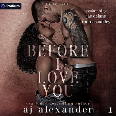 Before I Love You – omslag til lydbogen af AJ Alexander