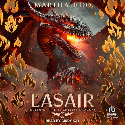 Lasair – omslag til lydbogen af Martha Roo