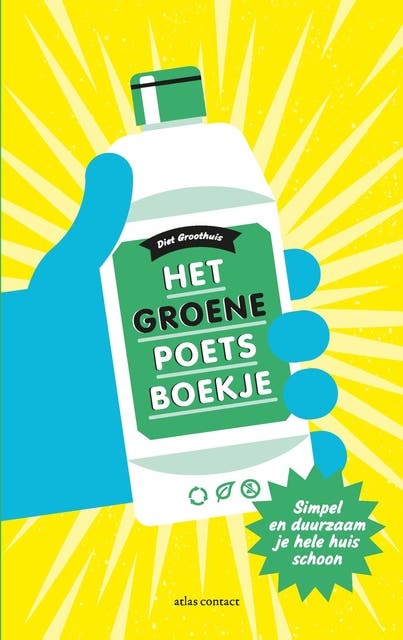 Het groene poetsboekje – omslag van het luisterboek van Diet Groothuis