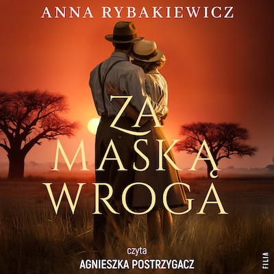 Za maską wroga – okładka audiobooka, autor Anna Rybakiewicz