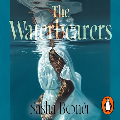 The Waterbearers – omslag til lydbogen af Sasha Bonét