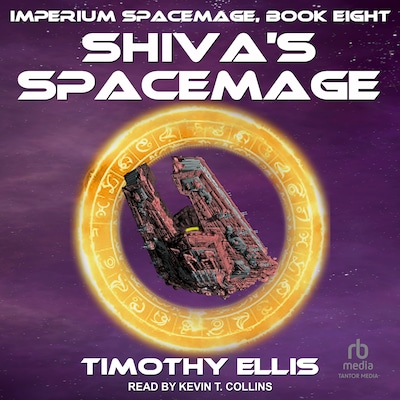 Shiva’s Spacemage – omslag til lydbogen af Timothy Ellis