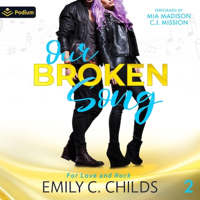 Our Broken Song – omslag til lydbogen af Emily Childs