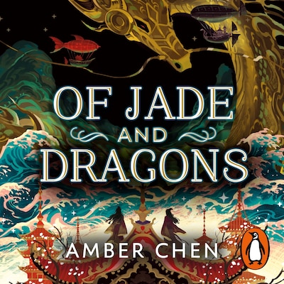 Of Jade and Dragons – omslag til lydbogen af Amber Chen