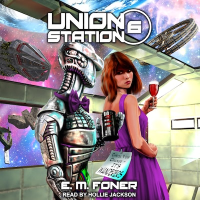 Wanderers On Union Station – omslag til lydbogen af E.M. Foner