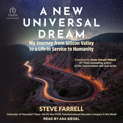 A New Universal Dream – omslag til lydbogen af Steve Farrell