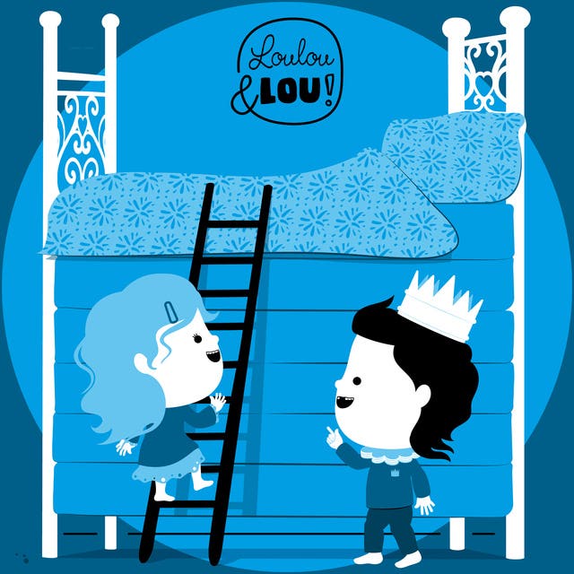 De Prinses Op De Erwt – omslag van het luisterboek van Luisterverhalen Loulou en Lou