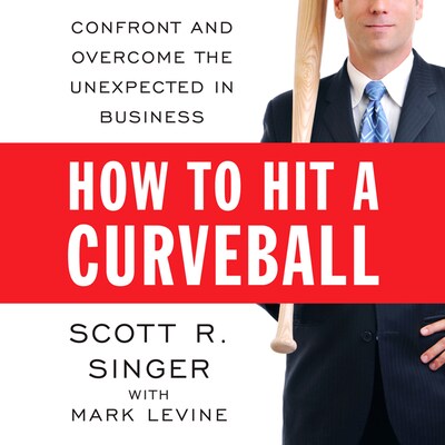 How to Hit a Curveball – omslag til lydbogen af Mark Levine, Scott R. Singer