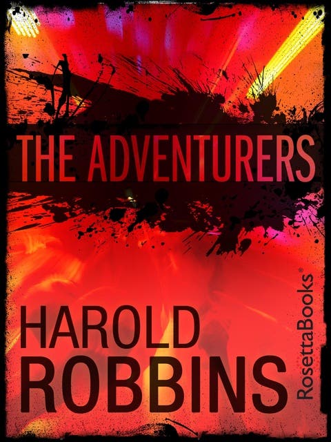 The Adventurers – omslag til lydbogen af Harold Robbins