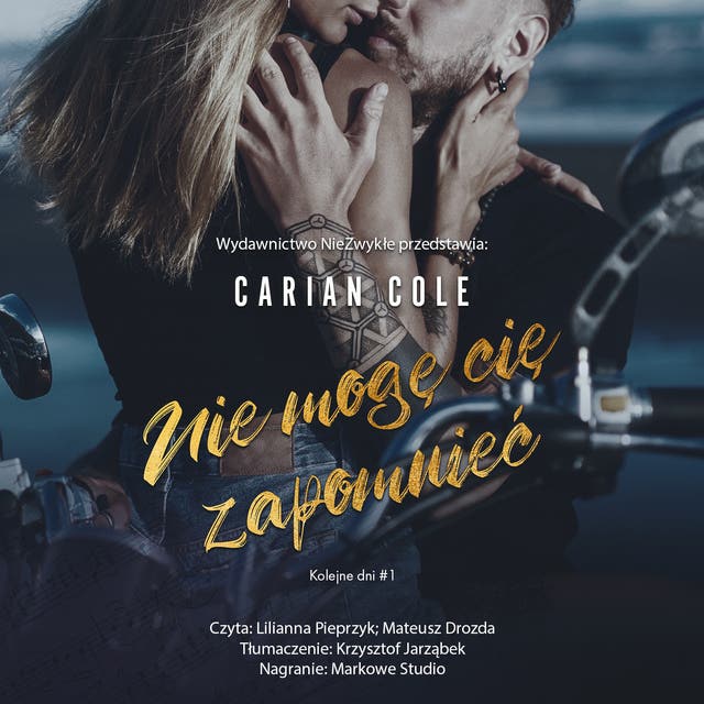 Nie mogę cię zapomnieć – okładka audiobooka, autor Carian Cole