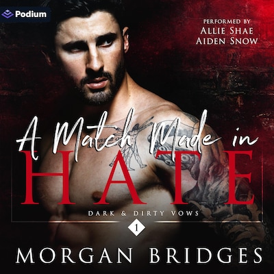 A Match Made in Hate – omslag til lydbogen af Morgan Bridges