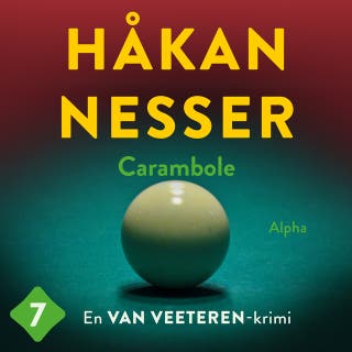 Carambole – omslag til lydbogen af Håkan Nesser