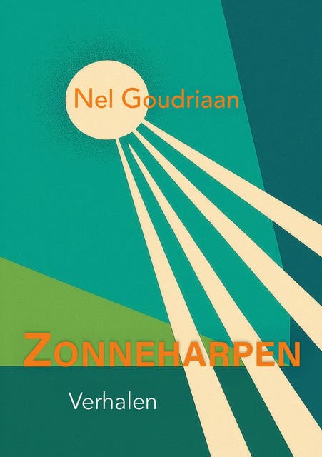 Zonneharpen – omslag van het luisterboek van Nel Goudriaan
