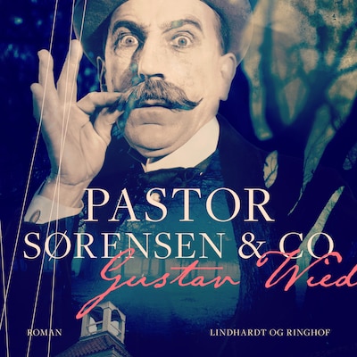 Pastor Sørensen & co. – omslag til lydbogen af Gustav Wied