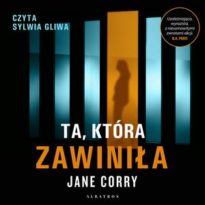Ta, która zawiniła – okładka audiobooka, autor Jane Corry