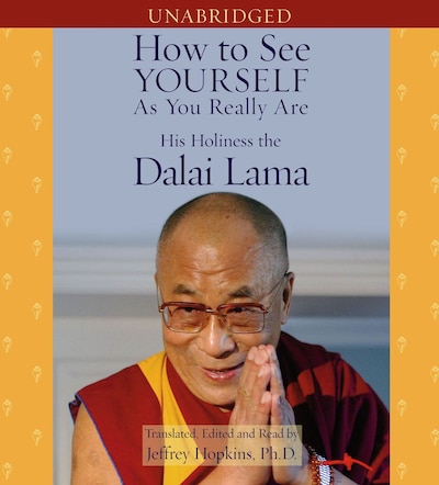 How to See Yourself As You Really Are – omslag til lydbogen af Dalai Lama